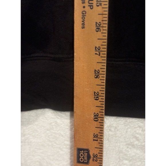 Vintage Harley Davidson Hoodie Black Mens XL Zip Mad River Sandusky OH Biker - Picture 12 of 12